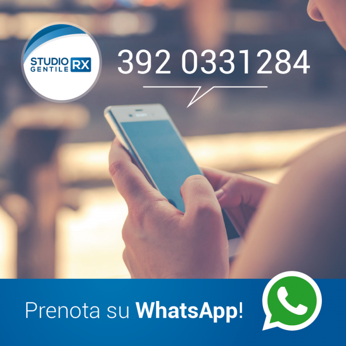 Info e Prenotazioni tramite whatsapp al numero 392 0331284